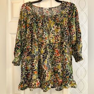 JODIFL Multicolor Floral Blouse